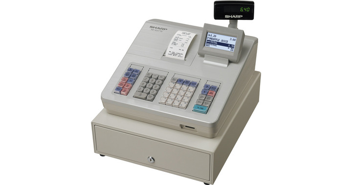 Sharp Cash Register Till XEA207W White - Mid level Retail Register 